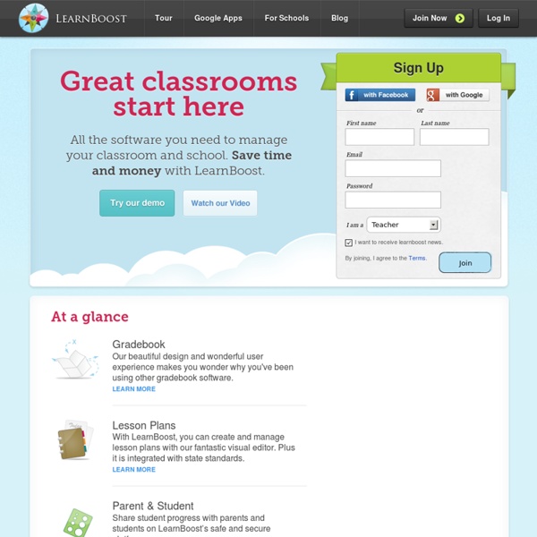 Free Gradebook for Teachers | LearnBoost | Pearltrees