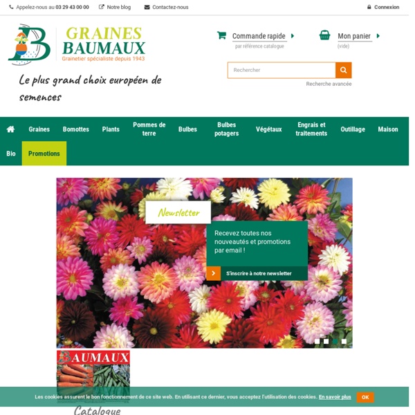 Graines Baumaux graines de semences florales et potagères Pearltrees