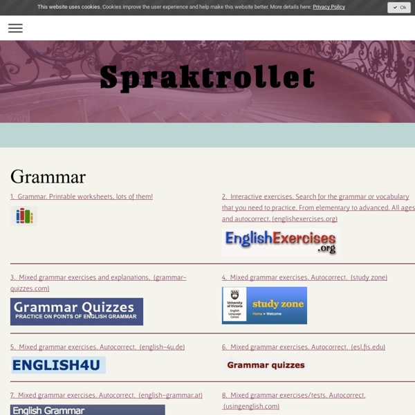 Grammar - spraktrollet