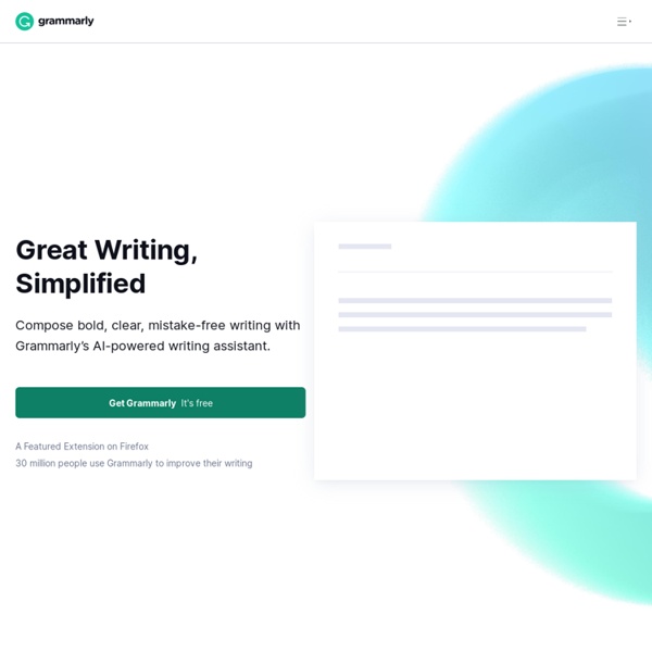 Best Grammar Checker and Proofreading Software by Grammarly