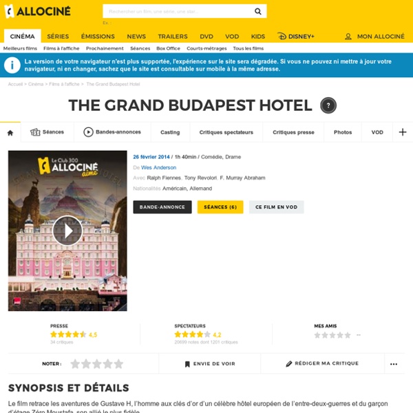The Grand Budapest Hotel - film 2013