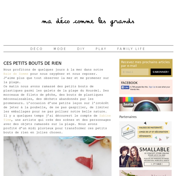 Ma deco comme les grands, mobilier, deco vintage et design pour enfant