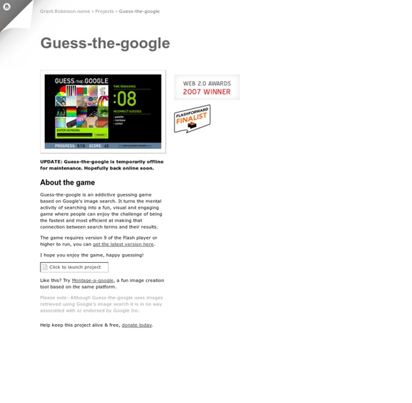 Guess-the-Google