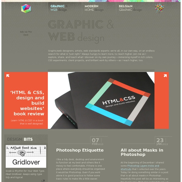 Veerle's blog 3.0 - Webdesign - XHTML CSS