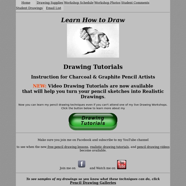 Learn to Draw - Graphite Pencil Drawing Tutorial.