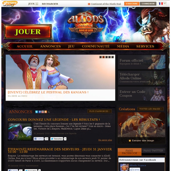 Allods Online - Site Officiel Français - MMO/MMORPG Gratuit par gPotato.eu