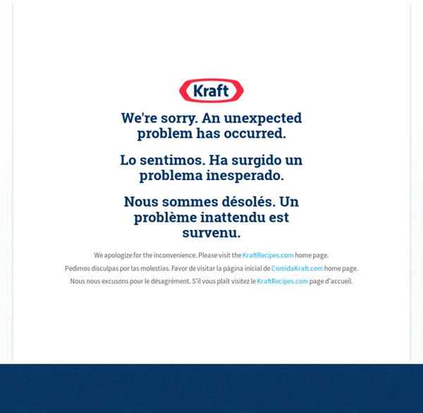 Great Recipes, Dinner Ideas and Quick & Easy Meals from Kraft Foods