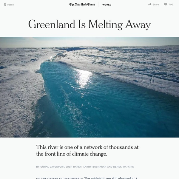 Greenland Is Melting Away