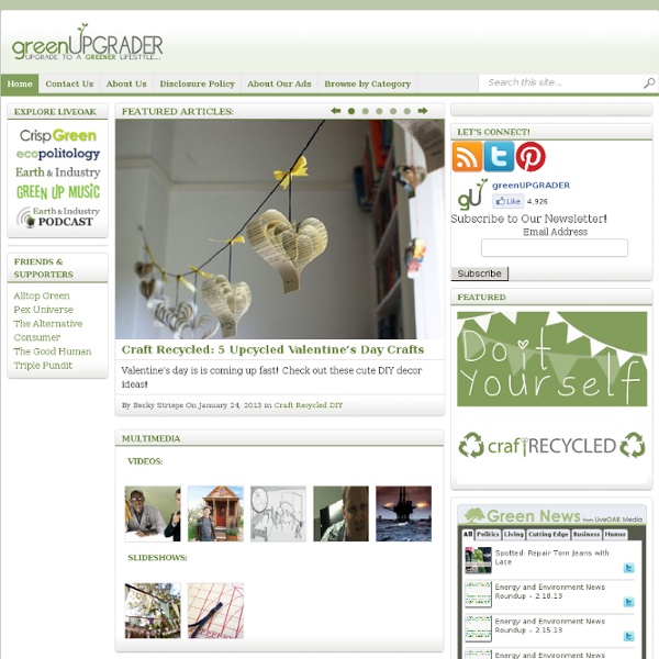Sustainable products, ideas & DIYs to help you on the path to green living
