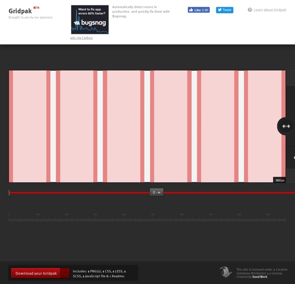 Gridpak - The Responsive grid generator