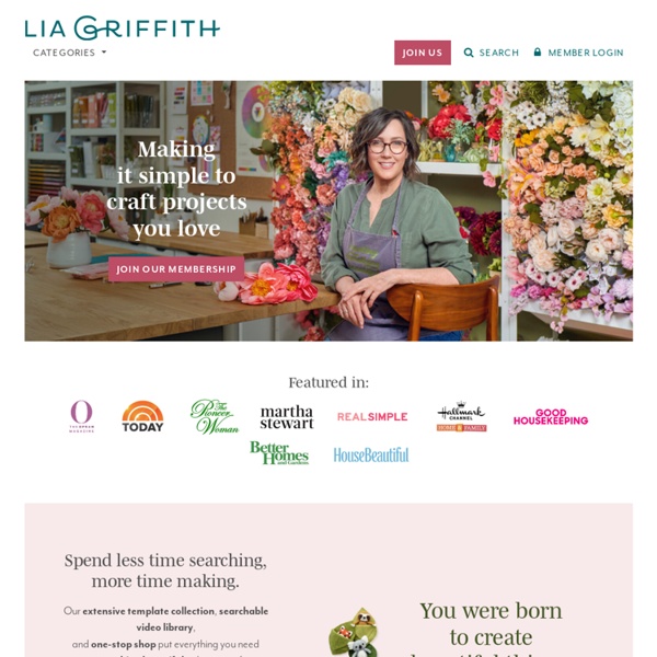 Lia Griffith - handcraft your life