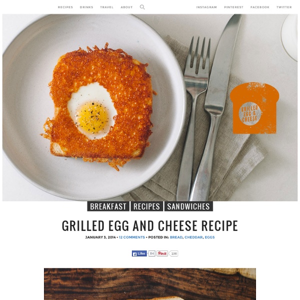 Grilled Egg and Cheese Recipe « i am a food blog