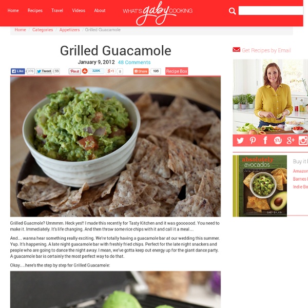 Grilled Guacamole Recipe