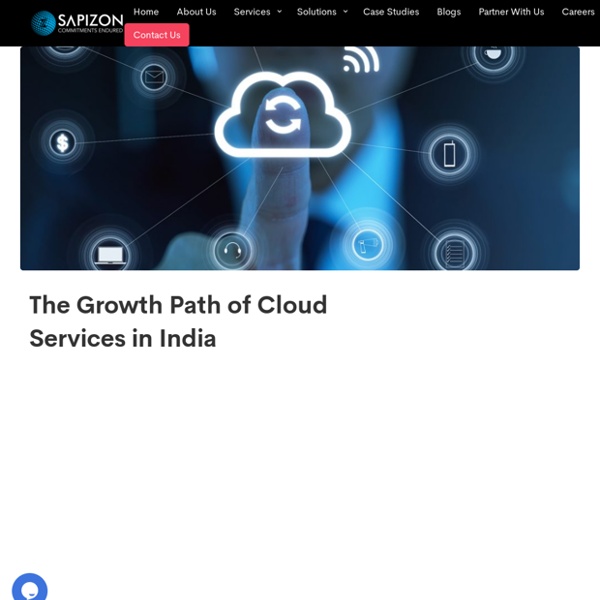 The Growth Path of Cloud Services in India