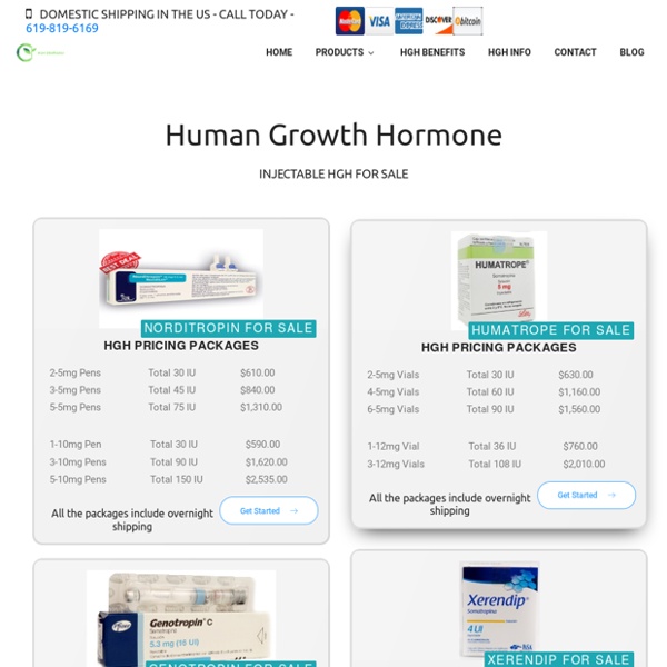 Home - The best Injectable HGH for Sale
