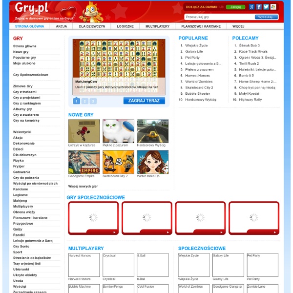 Gry.pl - Gry Online, Darmowe Gry, Gra!