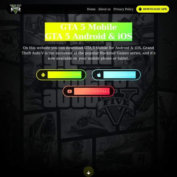 GTA 5 Mobile - GTA 5 Android & iOS - GTA 5 APK Download