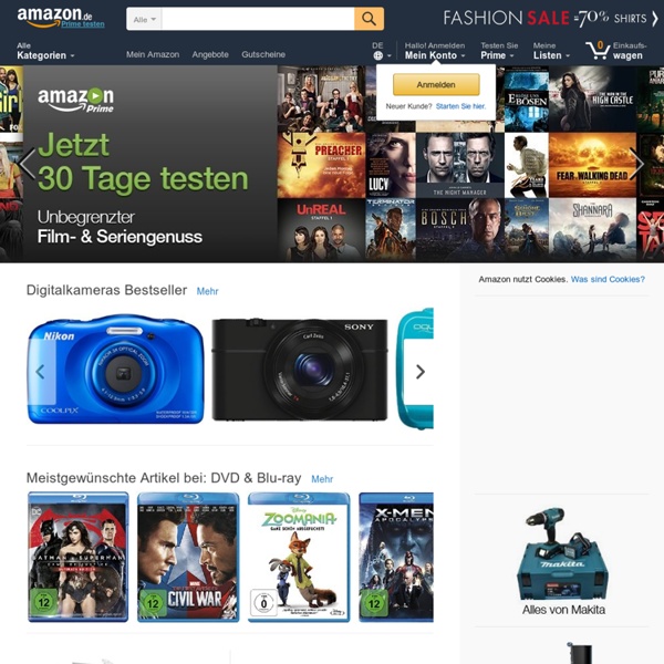 Amazon.de: Günstige Preise für Elektronik & Foto, Filme, Musik, Bücher, Games, Spielzeug & mehr