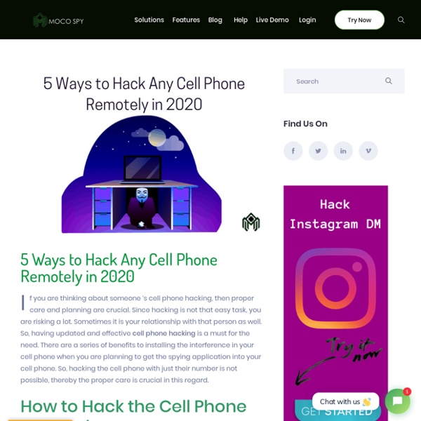 Hack Any Cell Phone Remotely in 2020 – cell phone hacking