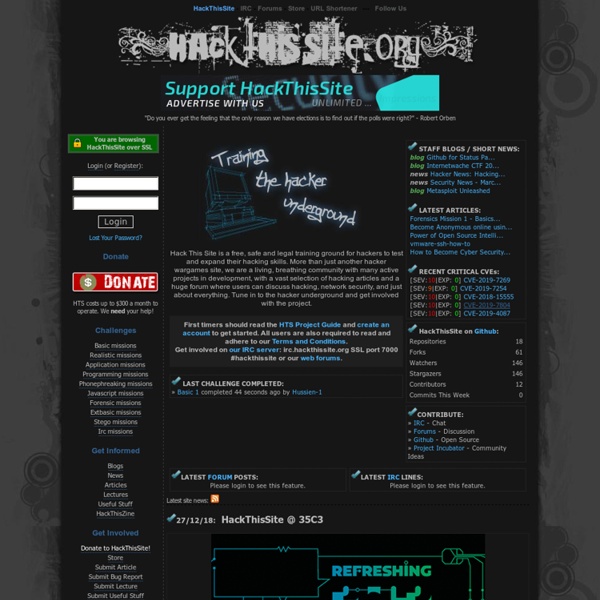 Hack This Site!