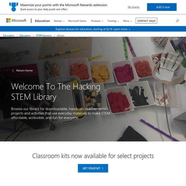 Hacking STEM: Activity Library