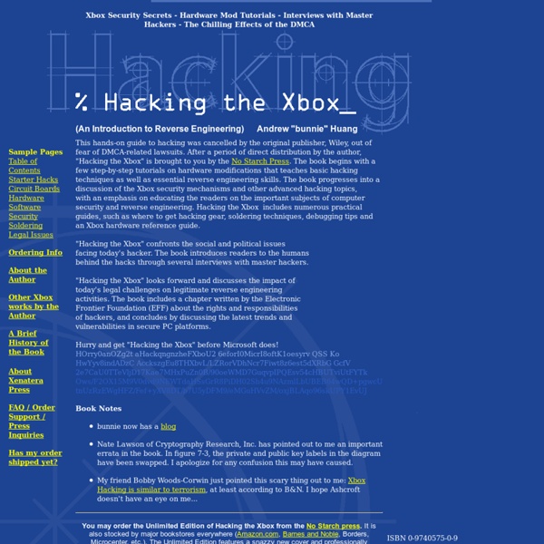 Hacking the Xbox Pearltrees