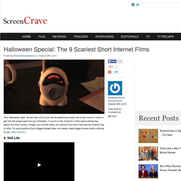 Halloween Special: The 9 Scariest Short Internet Films