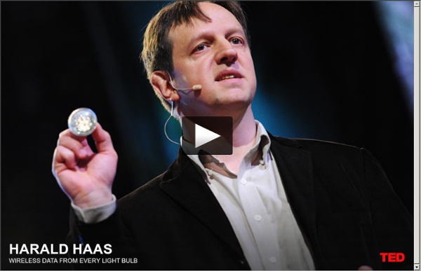 Harald Haas: Wireless data from every light bulb