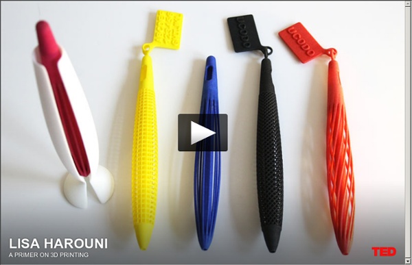Lisa Harouni: A primer on 3D printing