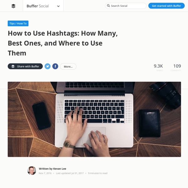 A Scientific Guide to Hashtags: How Many, Which Ones, and Where