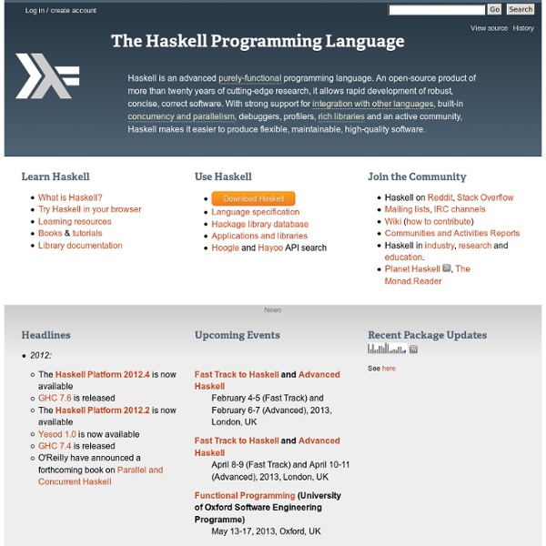 The Haskell Programming Language