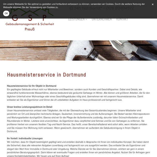 Hausmeisterservice in Dortmund