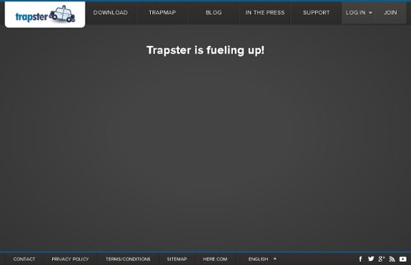 Speed Trap Sharing System - Trapster