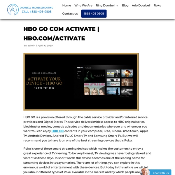 HBO GO Com Activate