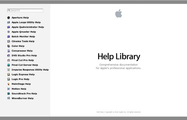 Help Library
