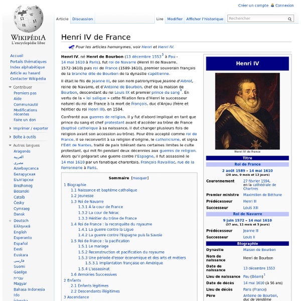 Henri IV de France