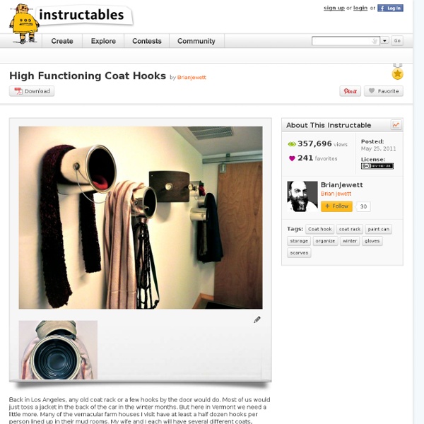 High Functioning Coat Hooks