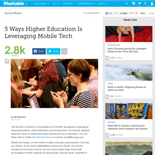 5 Ways Higher Education Is Leveraging Mobile Tech