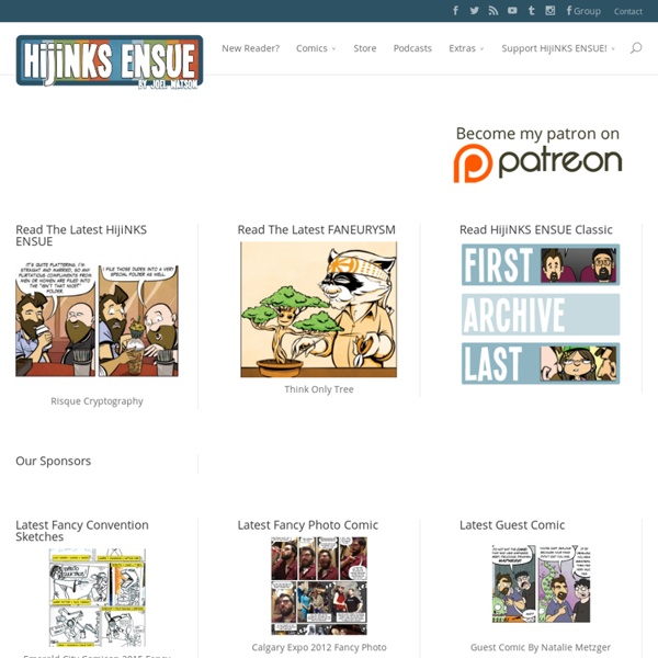 HijiNKS ENSUE – A Geek Webcomic – 5 Days A Week - geek comic, geek webcomic, geek pop culture comic