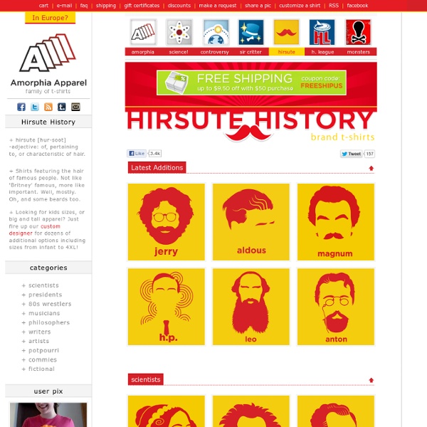 Hirsute History - A celebration of hair and influence, by Jeremy Kalgreen