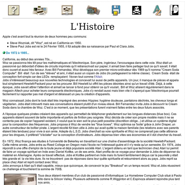 Histoire d'Apple