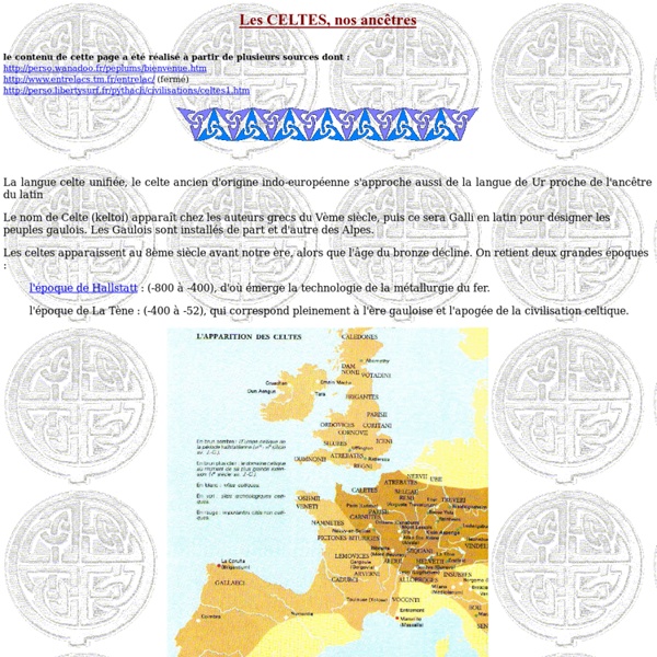 Histoire des celtes