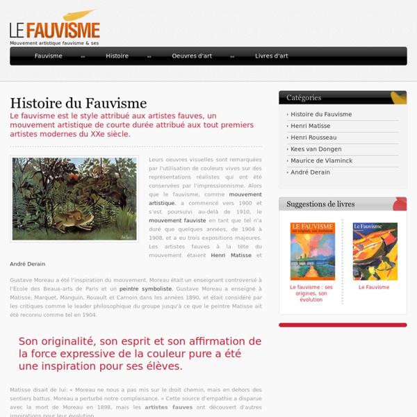 Histoire du Fauvisme