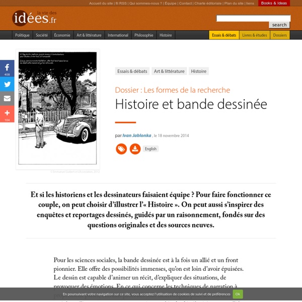 Histoire et bande dessinée