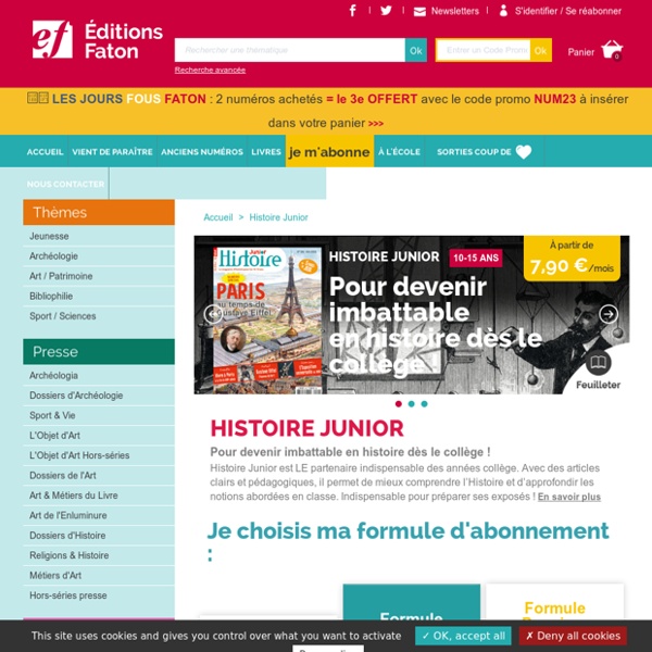 Histoire Junior - Faton