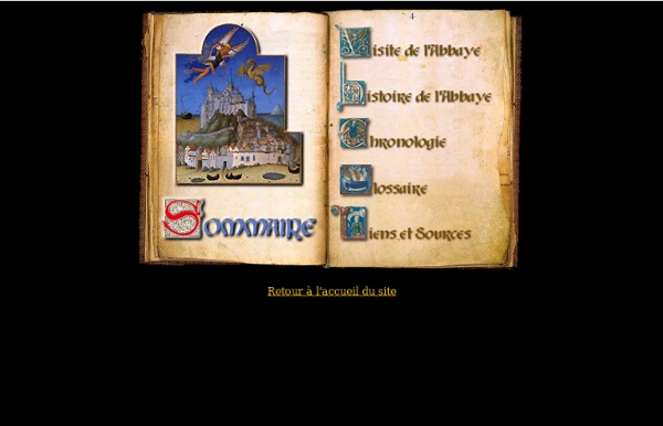 Histoire et visite de l'Abbaye du Mont-Saint-Michel