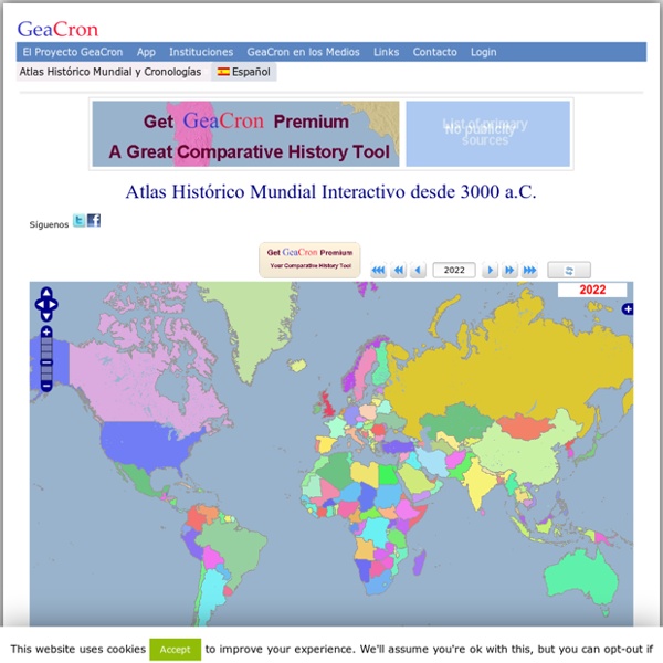 Interactive Historical World Atlas