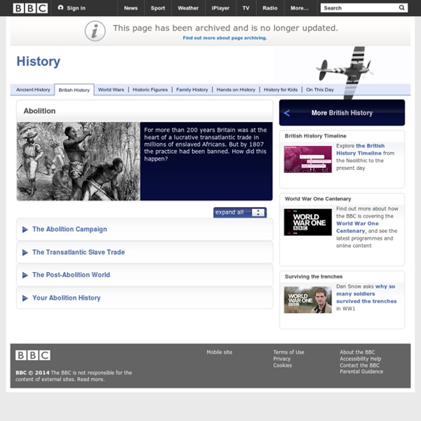 BBC Abolition of Slavery