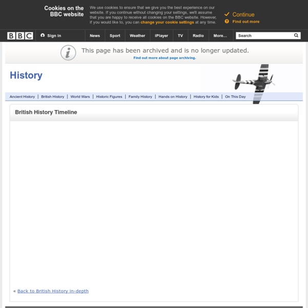 History - British History in depth: British History Timeline