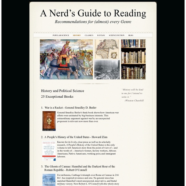 History - A Nerd’s Guide to Reading